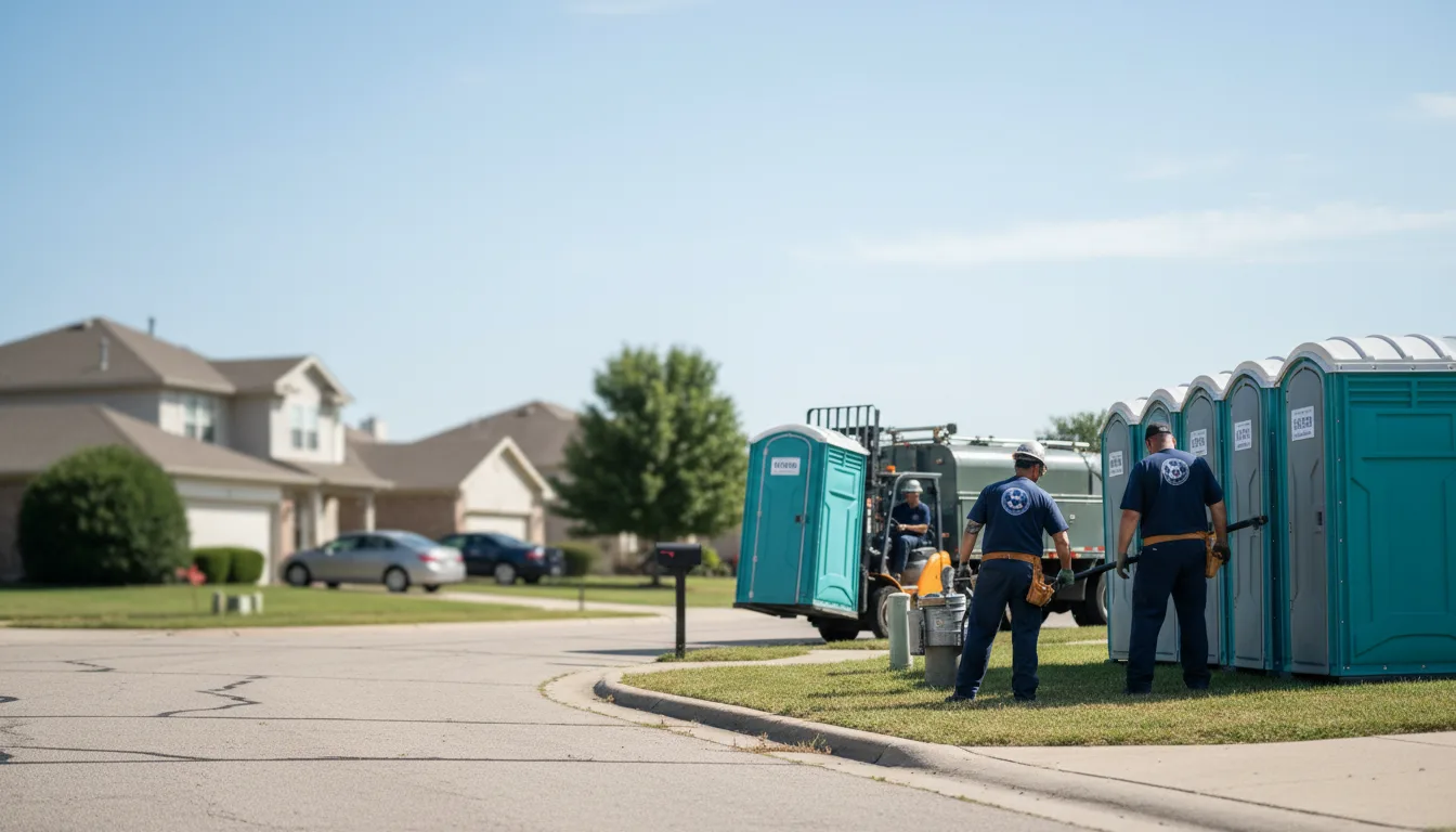 Porta Potty Rental in New London, TX near me